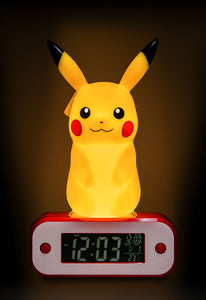 POKÉMON Pikachu light-up alarm clock