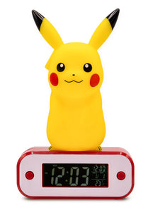 POKÉMON Pikachu light-up alarm clock