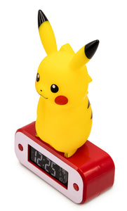 POKÉMON Pikachu light-up alarm clock