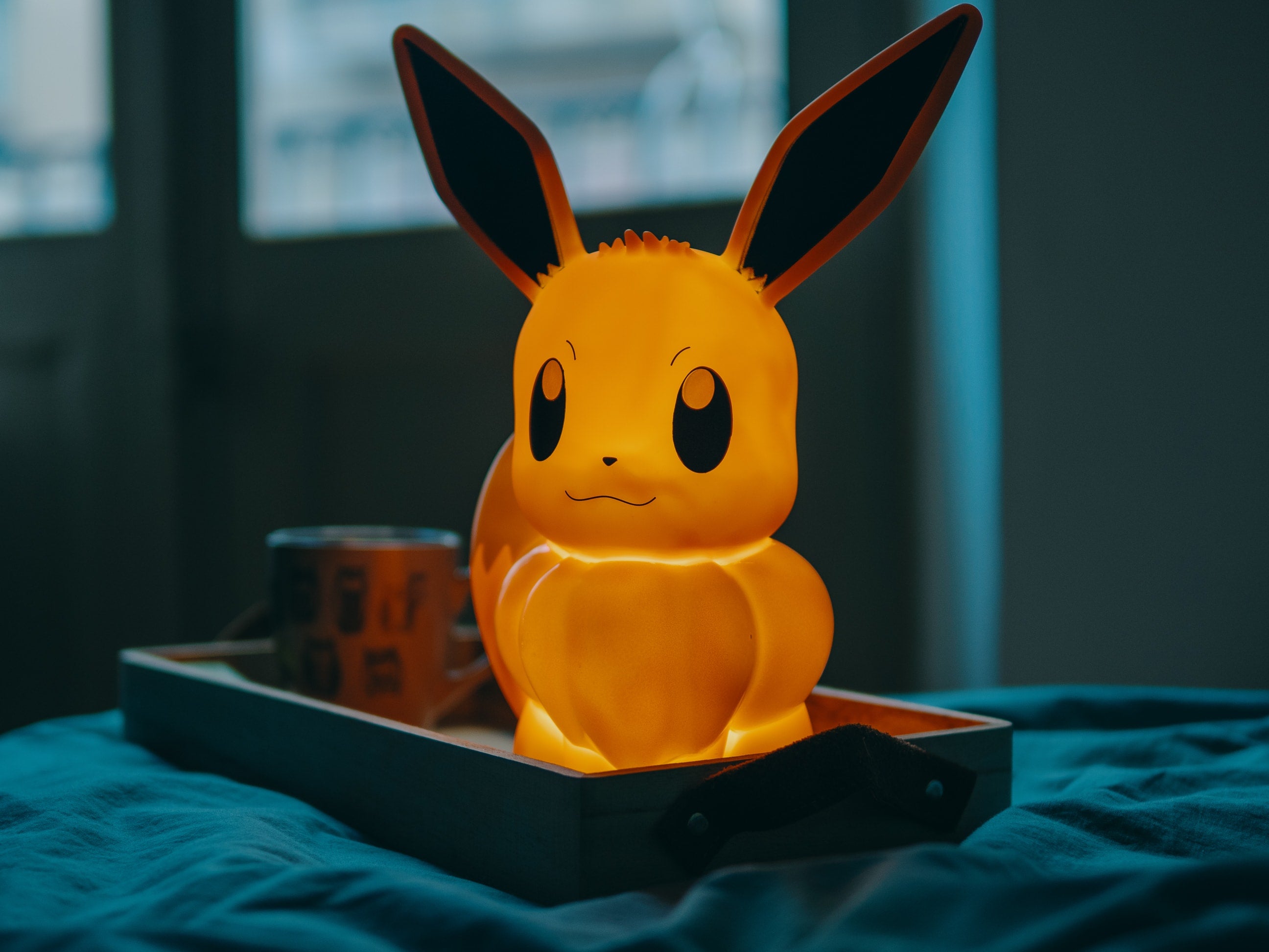 Figurine Lumineuse Reveil Numerique - Pokemon - Evoli - POKEMON