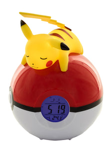 Pikachu Poke Ball Light-up figurine Alarm Clock
